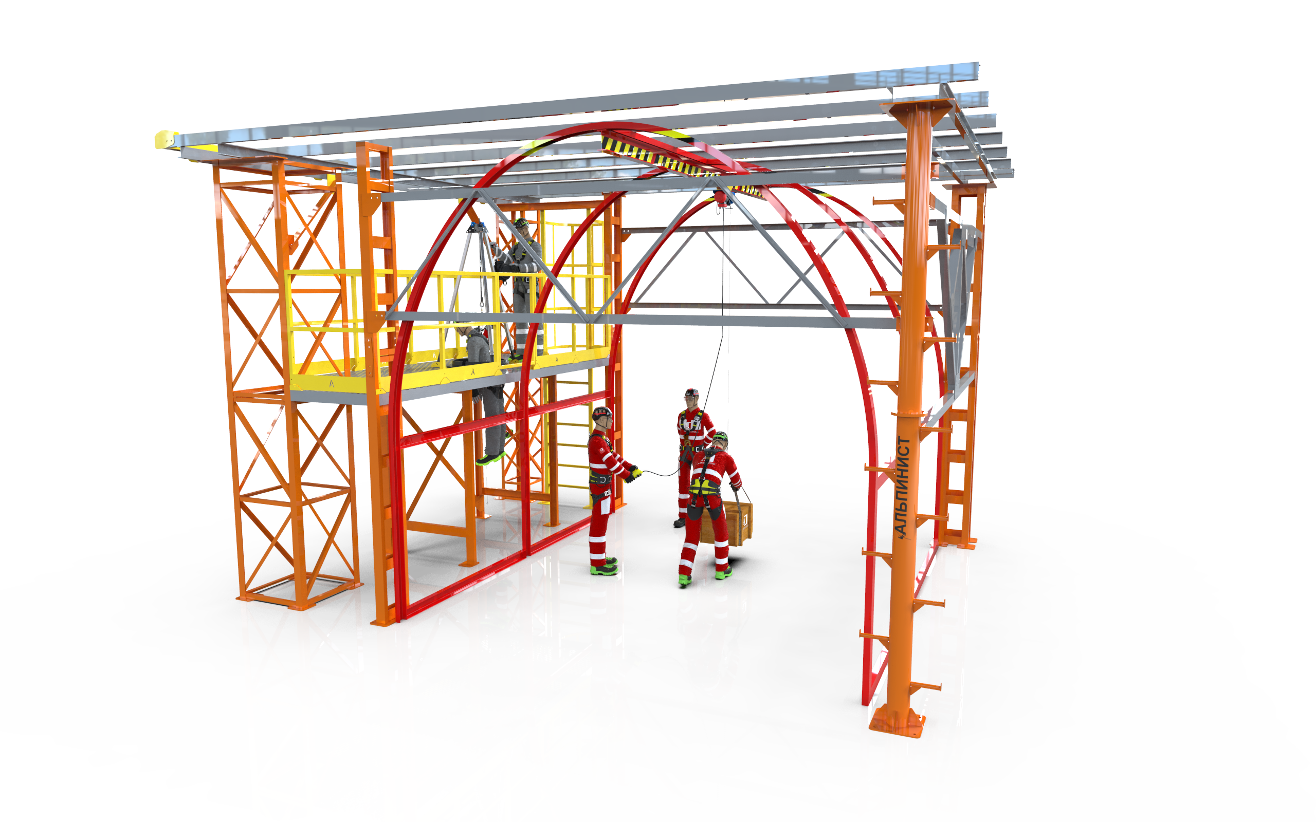 Учебно-тренировочный полигон (комплекс)  Альпинист-01-05.