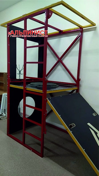  г. Саратов. ГАУ ДПО СО «МФУЦ» приобрел учебный полигон "Альпинист 02" для обучения будущих специалистов